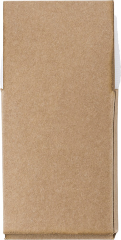 Bolsa de malla RPET con manga de papel Kraft - Valldemossa