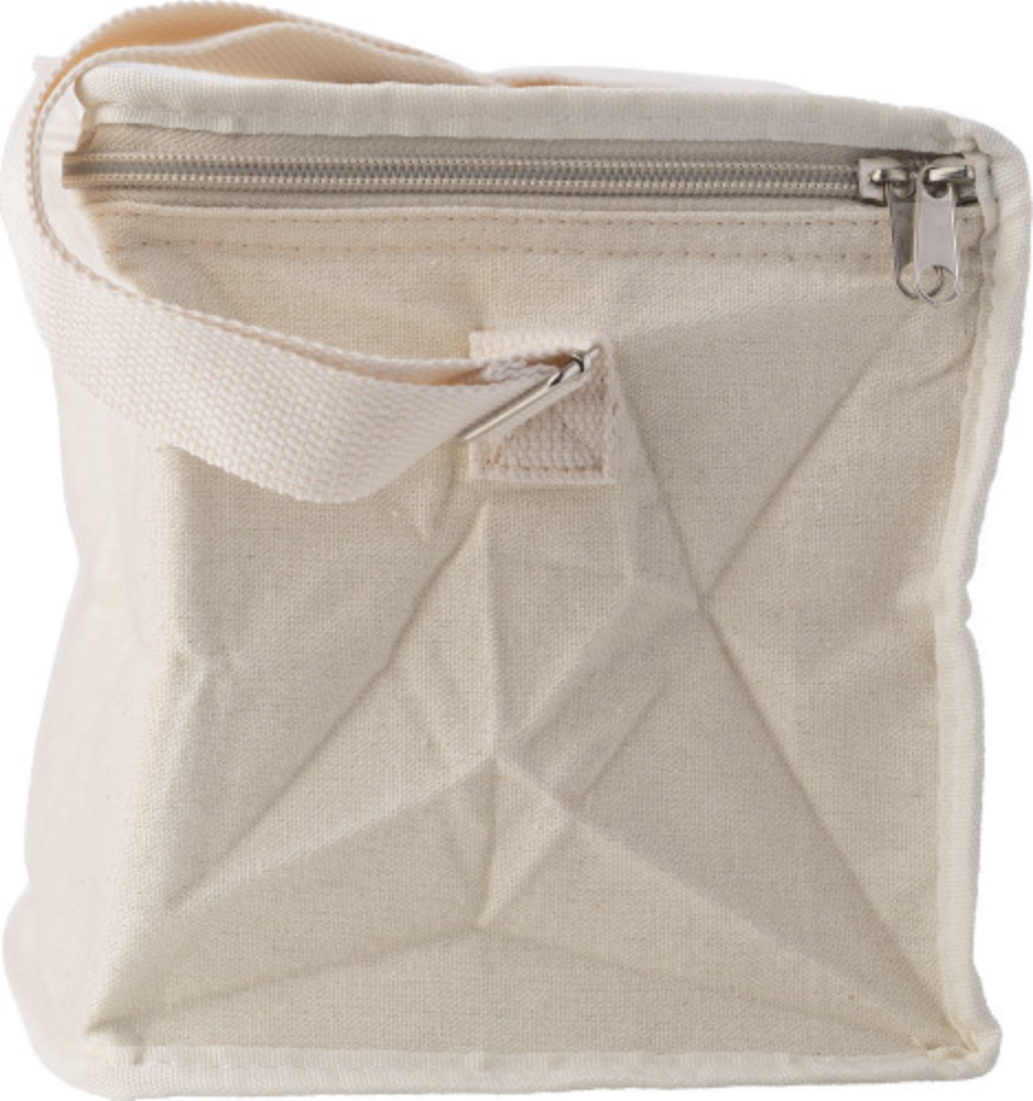 A cotton cooler bag featuring an interior lining made of aluminum foil - Motherwell