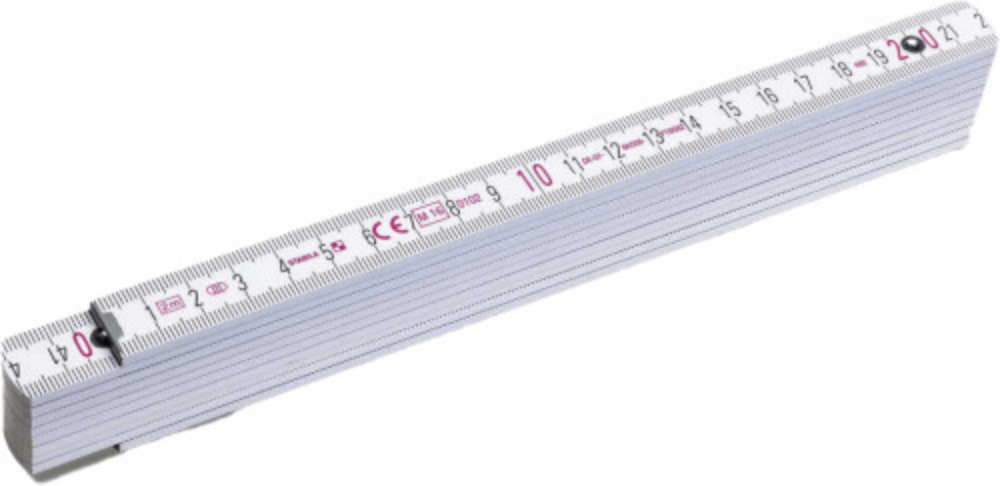 Wooden Foldable Ruler with Shockresistant Coating - Winfrith Newburgh