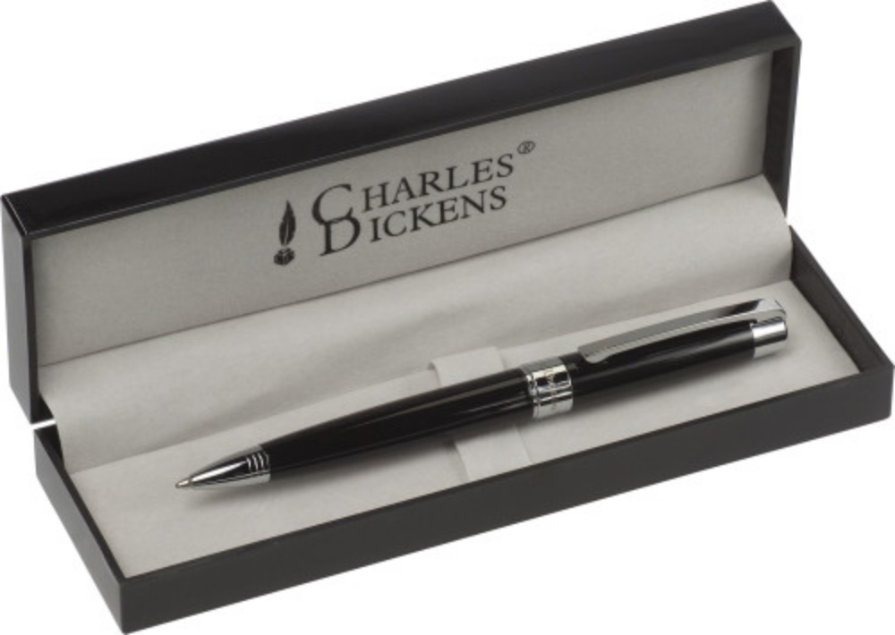 Charles Dickens Kugelschreiber aus Metall Lena