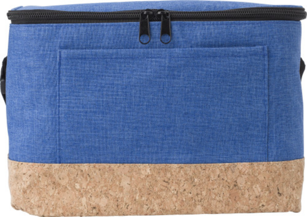 A 600D Polyester cooler bag with a cork bottom - Prestwold