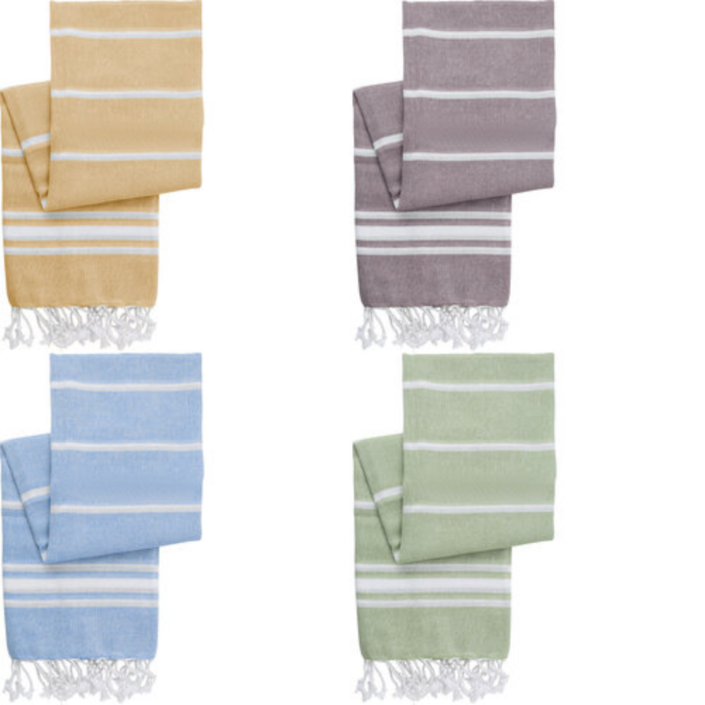 Asciugamano Hammam in Cotone 100% prodotto in Europa con Frange - San Giacomo delle Segnate