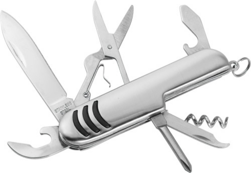 Multi-Function Stainless Steel Pocket Knife - Aldbourne