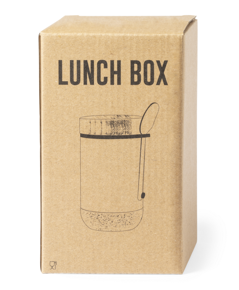 Eco-friendly Stainless Steel Lunch Box with Bamboo Cap - Wrexham