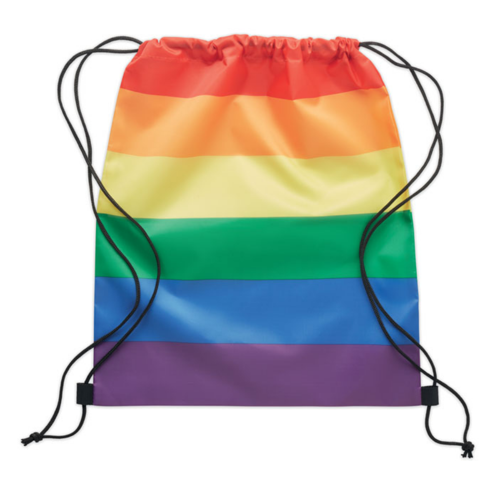 Bolsa con cordón de arco iris - Cimballa