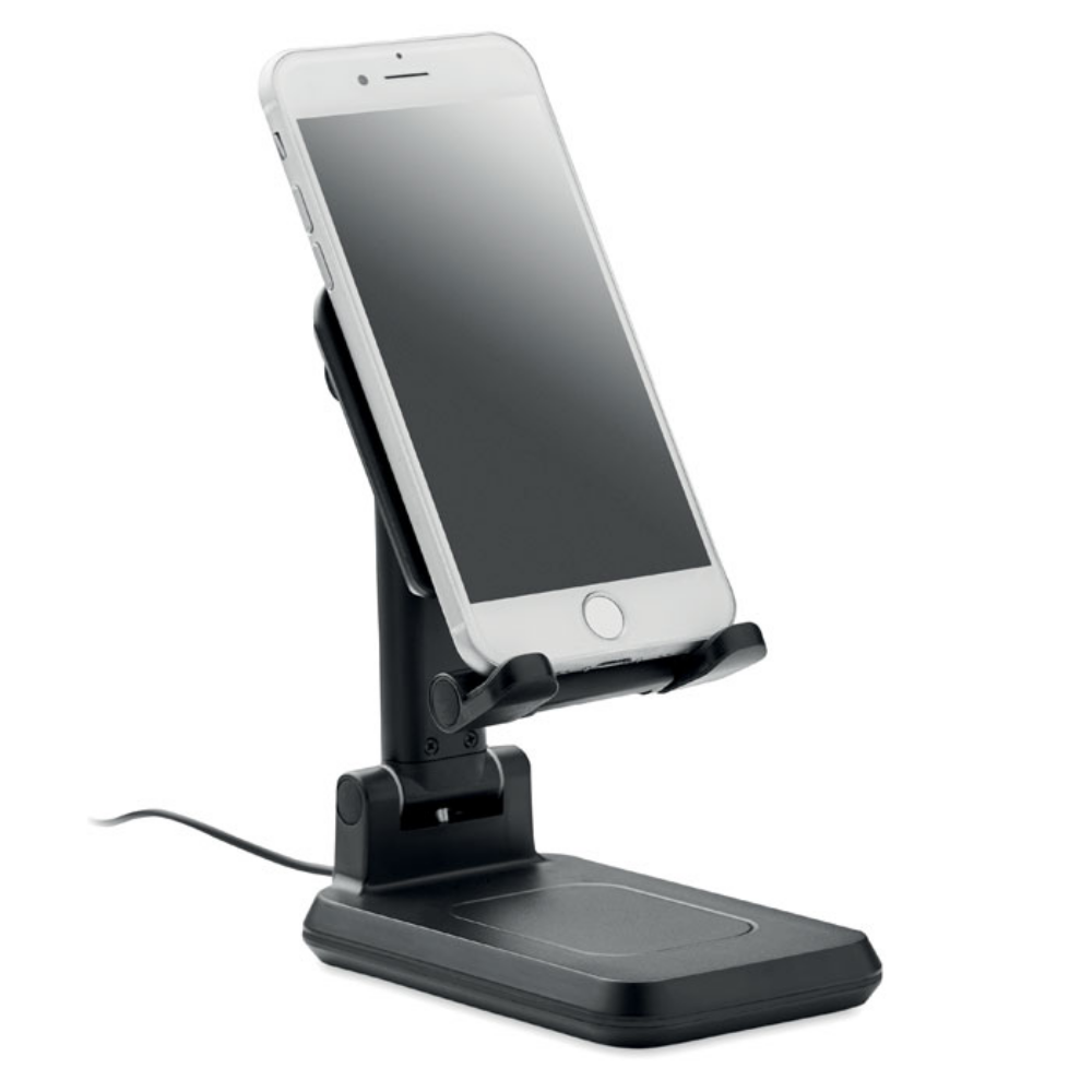 15W ABS Wireless Charger with Extendable Foldable Smartphone Holder and Stand - Brighton and Hove