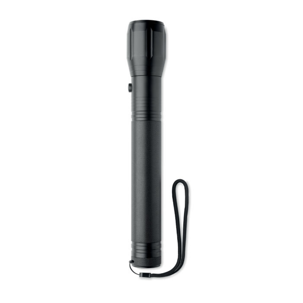 Aluminium Zoomable LED Flashlight with Detachable Strap - Fulmerstone