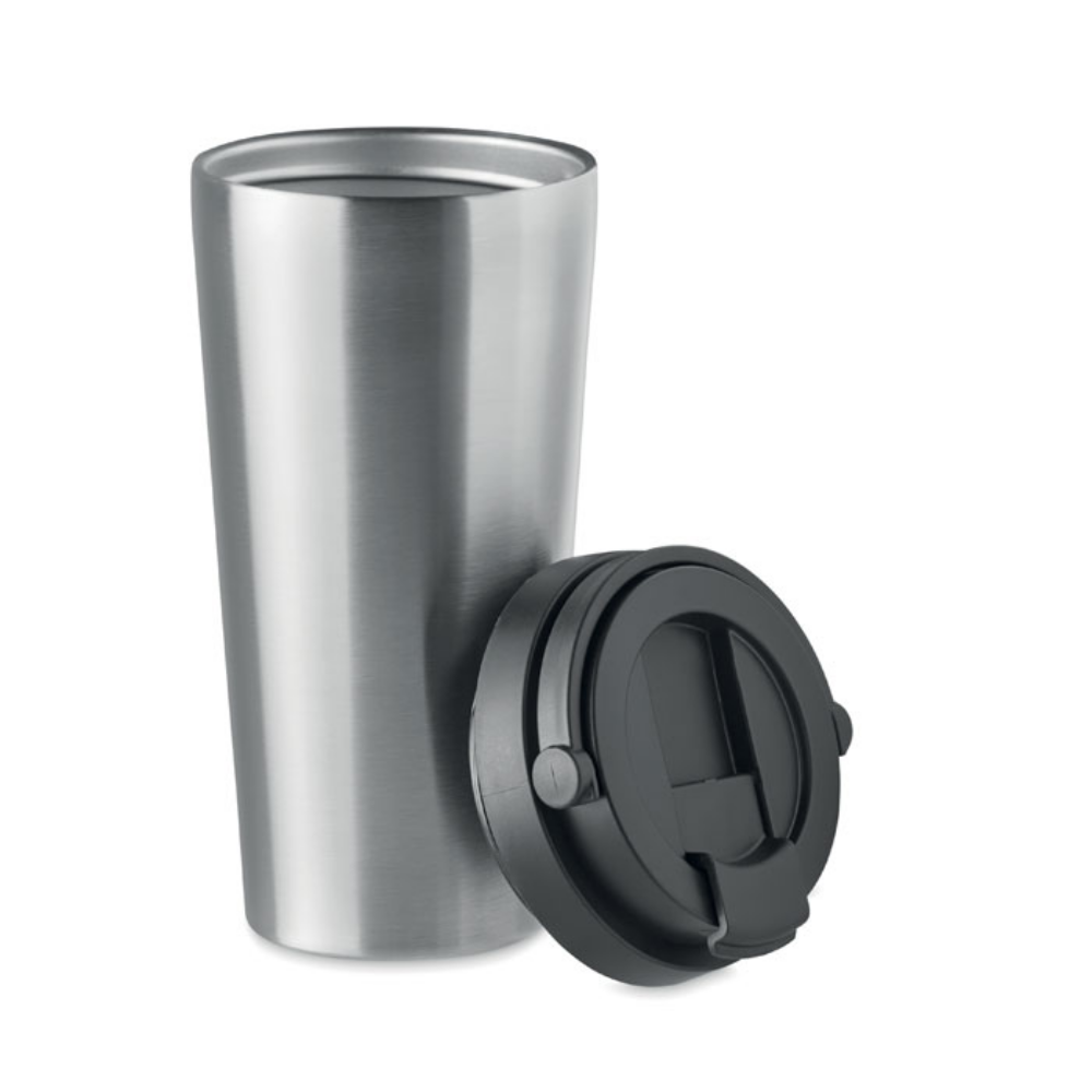 Double Wall Stainless Steel Tumbler with Handle - Liverpool Airport