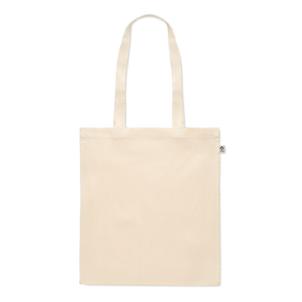 Organic Cotton Long Handle Shopping Bag - Bury