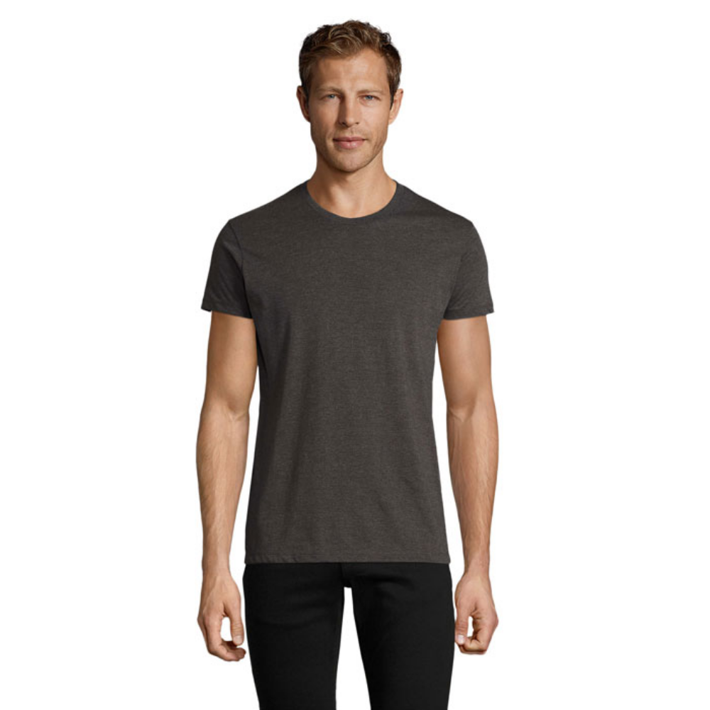 Camiseta SOL'S Regent Fit de cuello redondo para hombres de ajuste ceñido - Urda