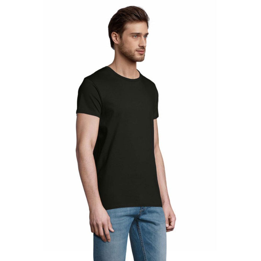 Men's Round-Neck Fitted Jersey T-Shirt - Portree