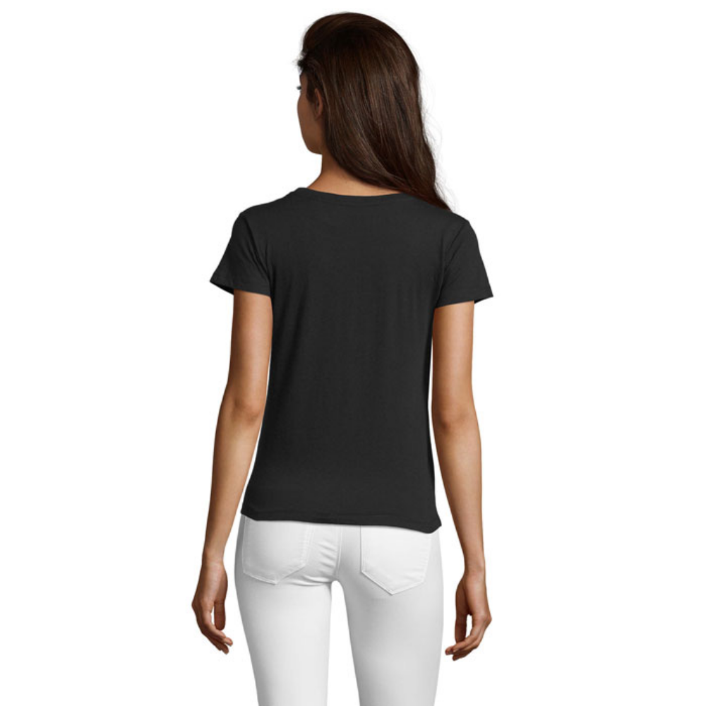 Camiseta ajustada con cuello redondo para mujer SOL'S Regent Fit - Terrinches