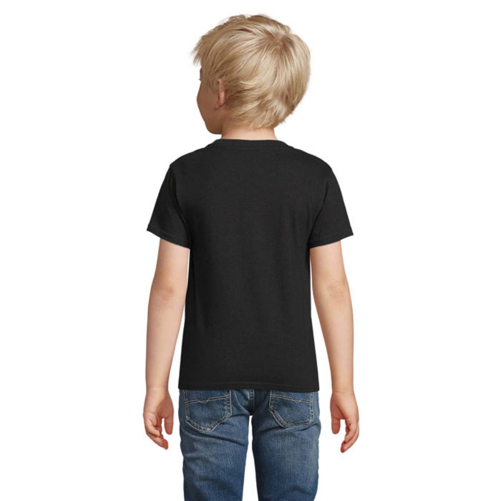 Kids' Round-Neck Fitted Jersey T-Shirt - Aston Cantlow