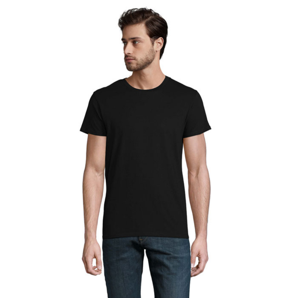 Camiseta de Jersey ajustada para hombres con cuello redondo - Narón