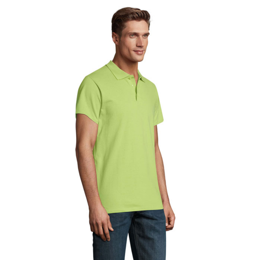 Men's Polo Pique with Reinforced Neck Seam - Lechlade