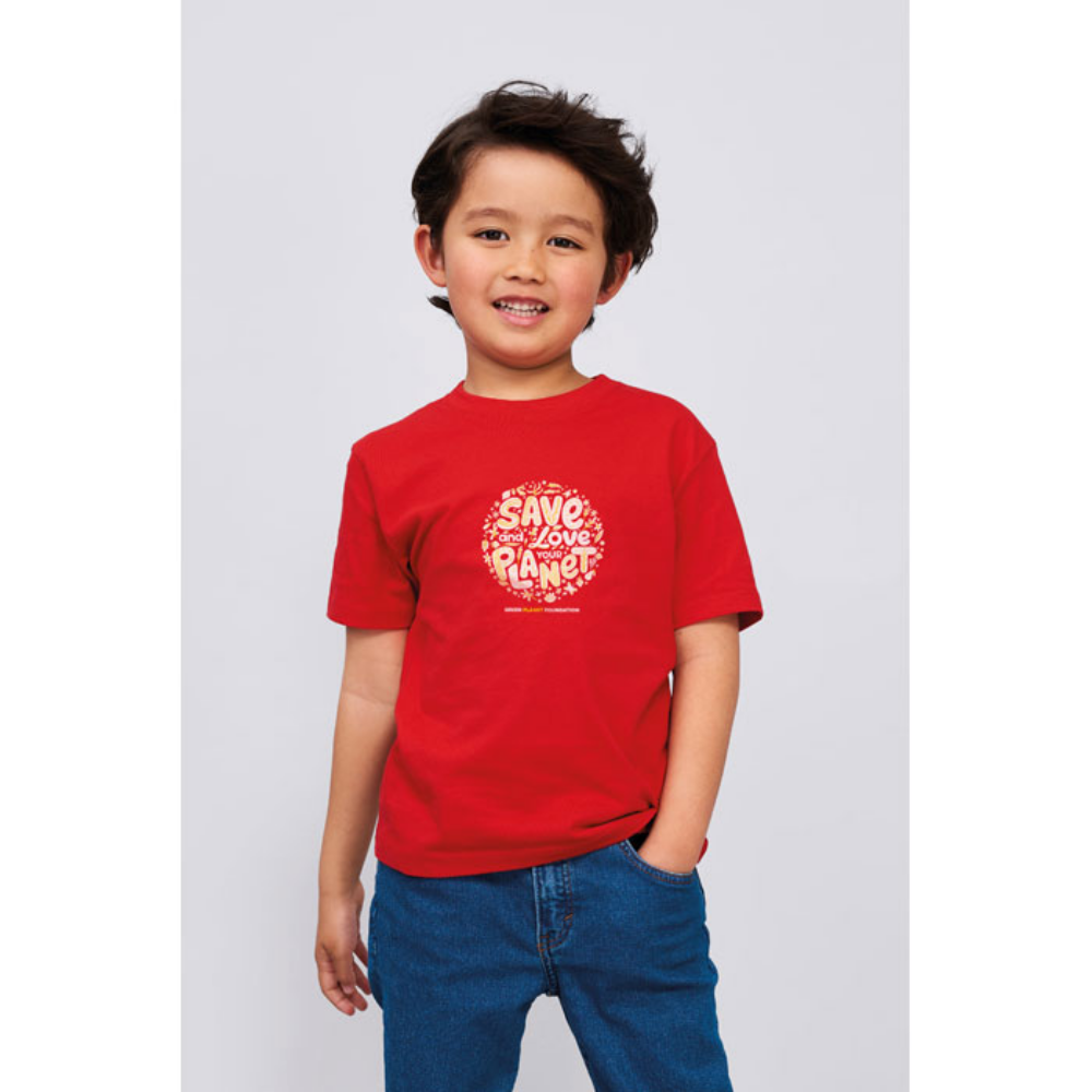 Kids' Round Neck T-Shirt - Earlswood