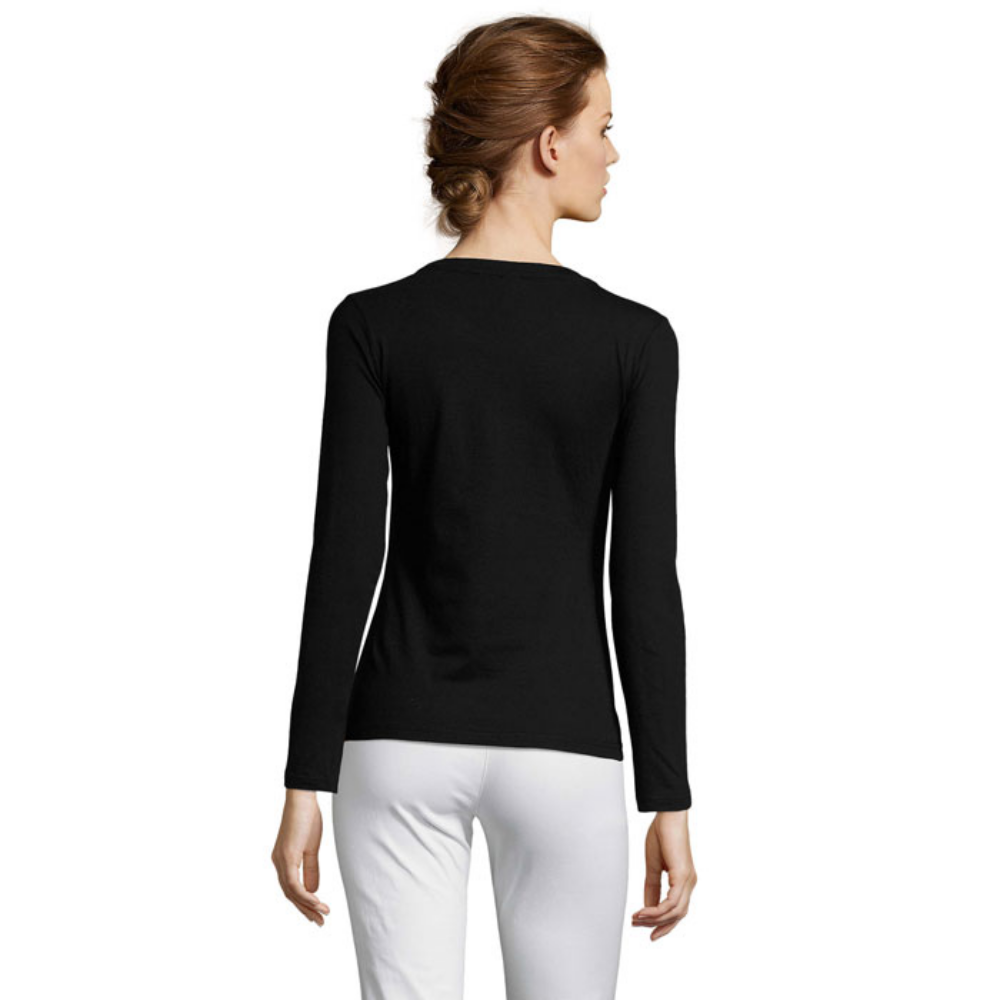 Women's Round Neck Long Sleeve T-Shirt - Wandsworth