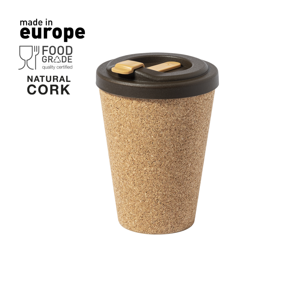 Double-walled thermos cup made of natural cork - Skelmersdale