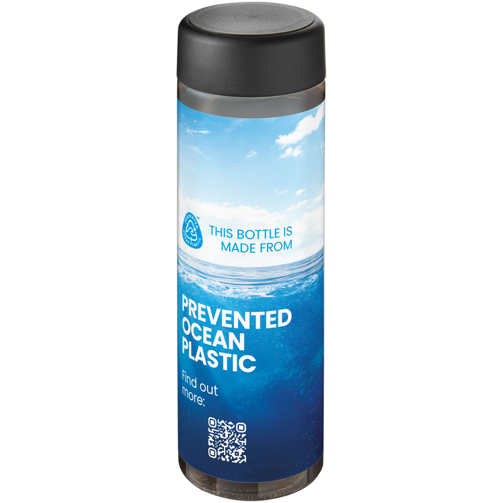 Bottiglia d'acqua monoparete in plastica oceanica prevenuta - Comerio