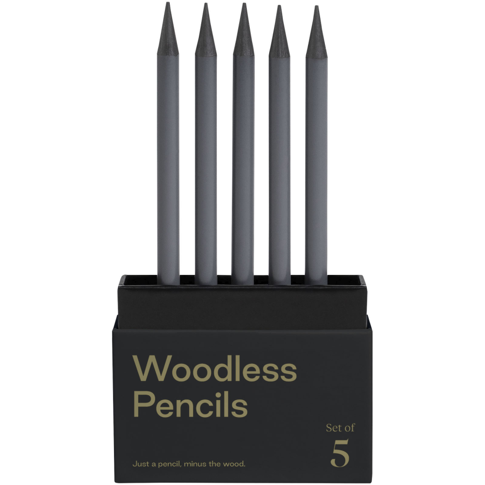 Set of 5 Woodless Graphite Pencils - East Grinstead