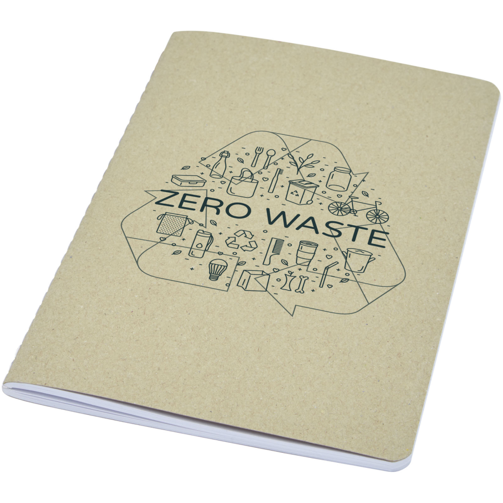 Cahier à couverture en carton recyclé - Tamniès