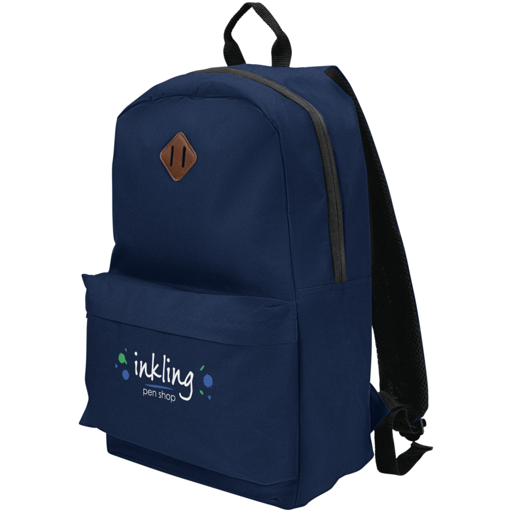 Adjustable Backpack with Laptop Sleeve and Front Zippered Pocket - Sunderland