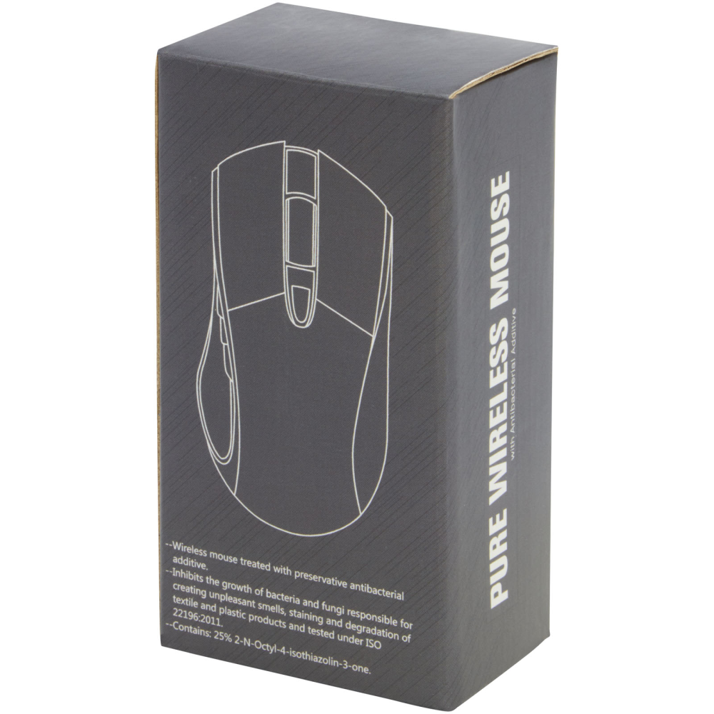 Mouse Ottico Wireless Antibatterico con DPI Regolabile - Curiglia con Monteviasco