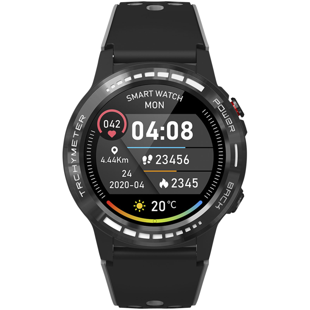 Smartwatch GPS con monitor per la frequenza cardiaca, tracciamento del sonno e assistente vocale Siri - Mello