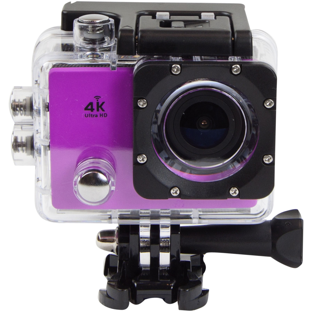 Videocamera d'azione resistente all'acqua 4K con accessori - Calcinate