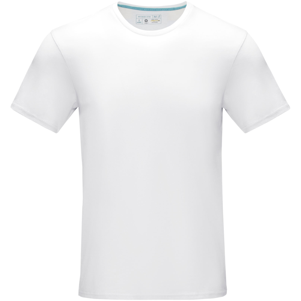 Camiseta de manga corta para hombres Azurite GOTS Orgánica - Porcuna