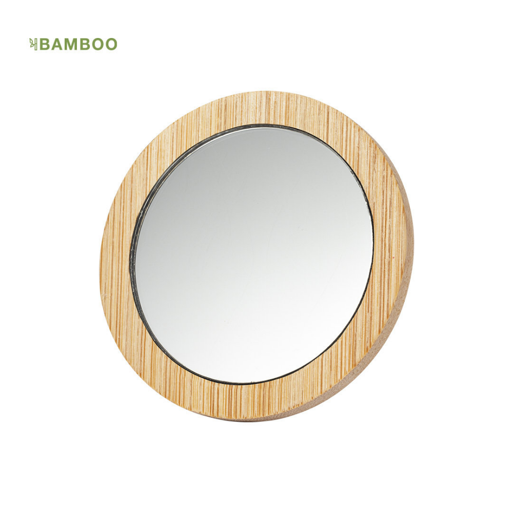 Specchio in bambù linea naturale - Buguggiate