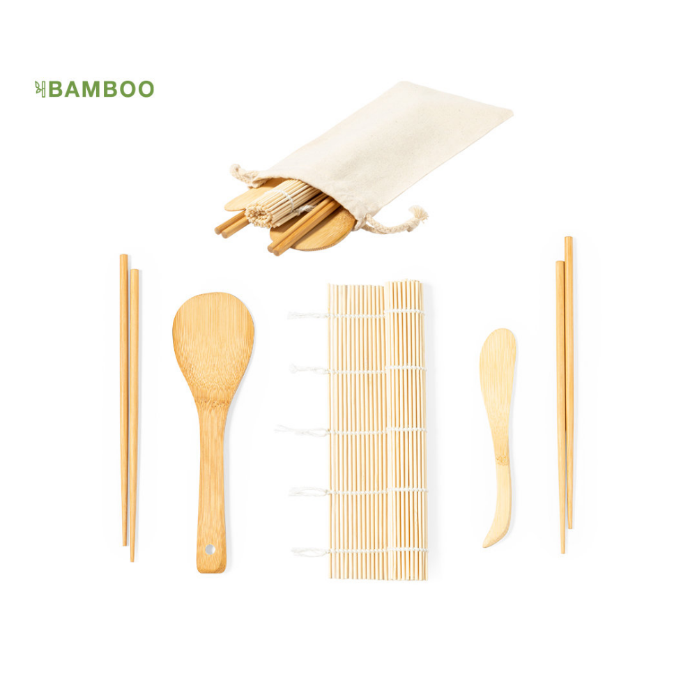 Set per Sushi in Bamboo Naturale - Cassina Valsassina