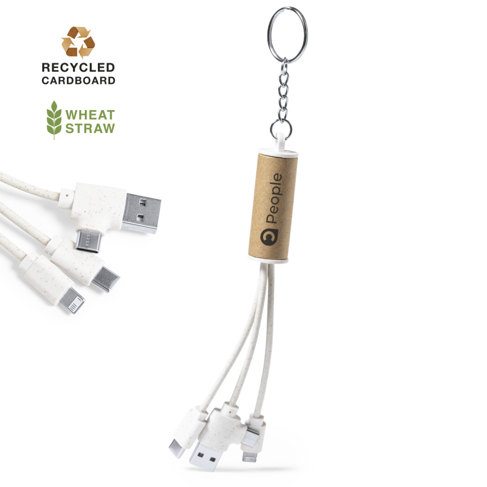 Eco-Friendly Multi-Connector USB Charger Cable - Zouch