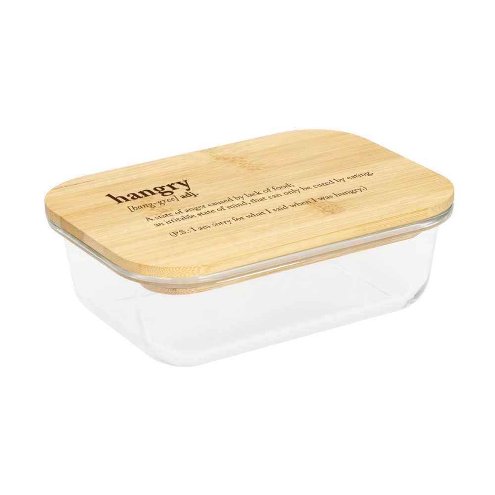 Borosilicate Glass Container with Bamboo Lid - Wisbech