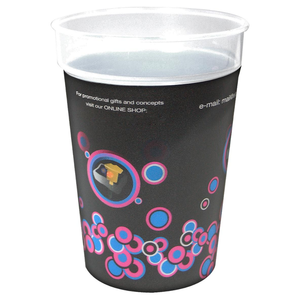 Copa de Plástico Transparente Apilable - Neda