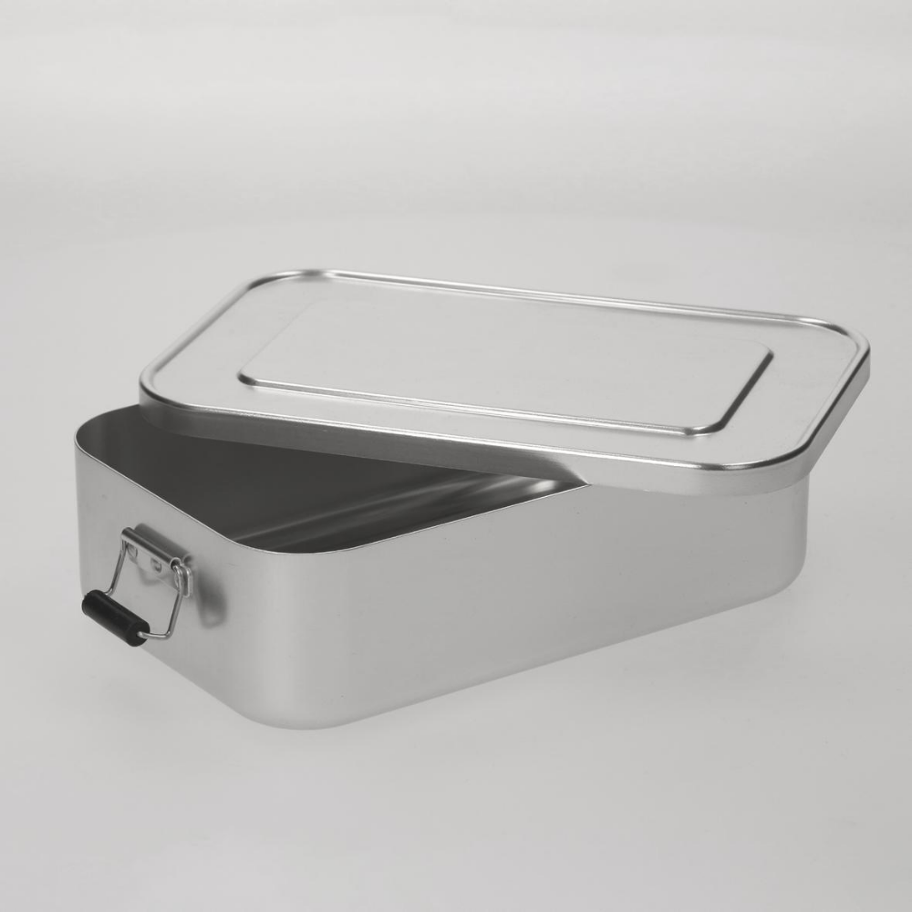 Aluminium Snack Box with Clamps - Holbury