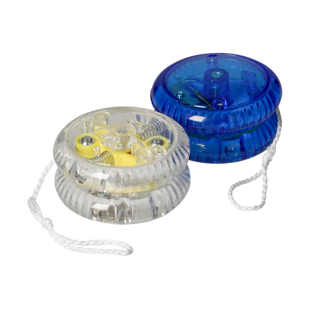 Yo-Yo Transparente con Luz LED - Seva