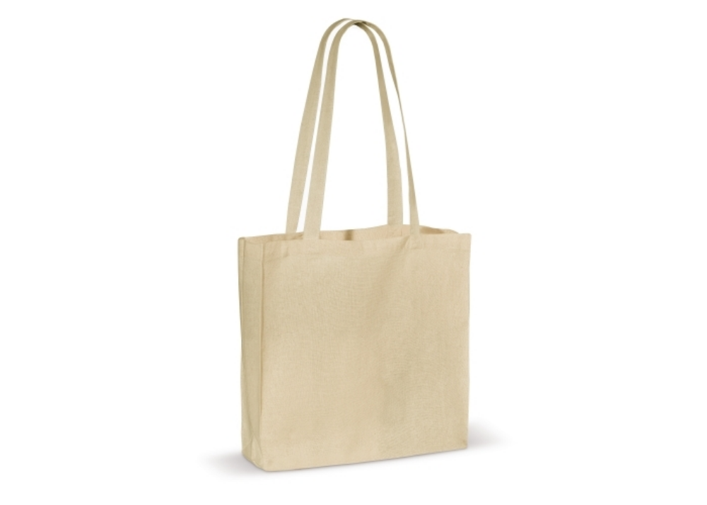 Classic Cotton Shoulder Bag with Gusset - Wickham Market