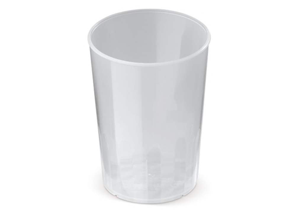 Bicchieri di plastica impilabili, riutilizzabili e infrangibili - Settala