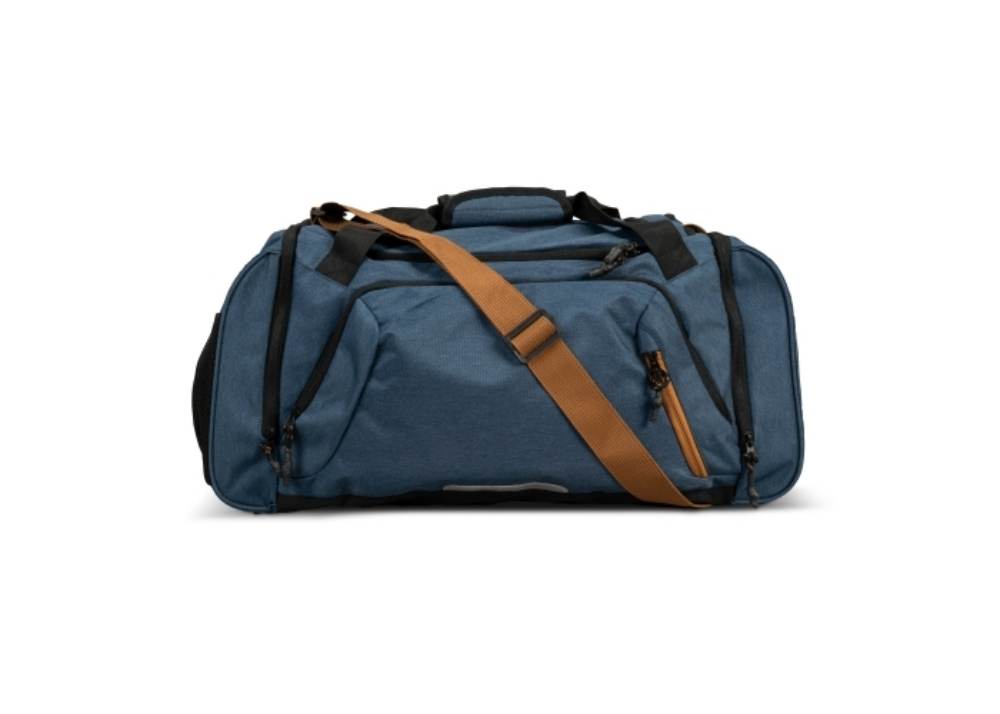 Travel bag made from recycled PET bottles, with a shoe compartment - Ramsbury