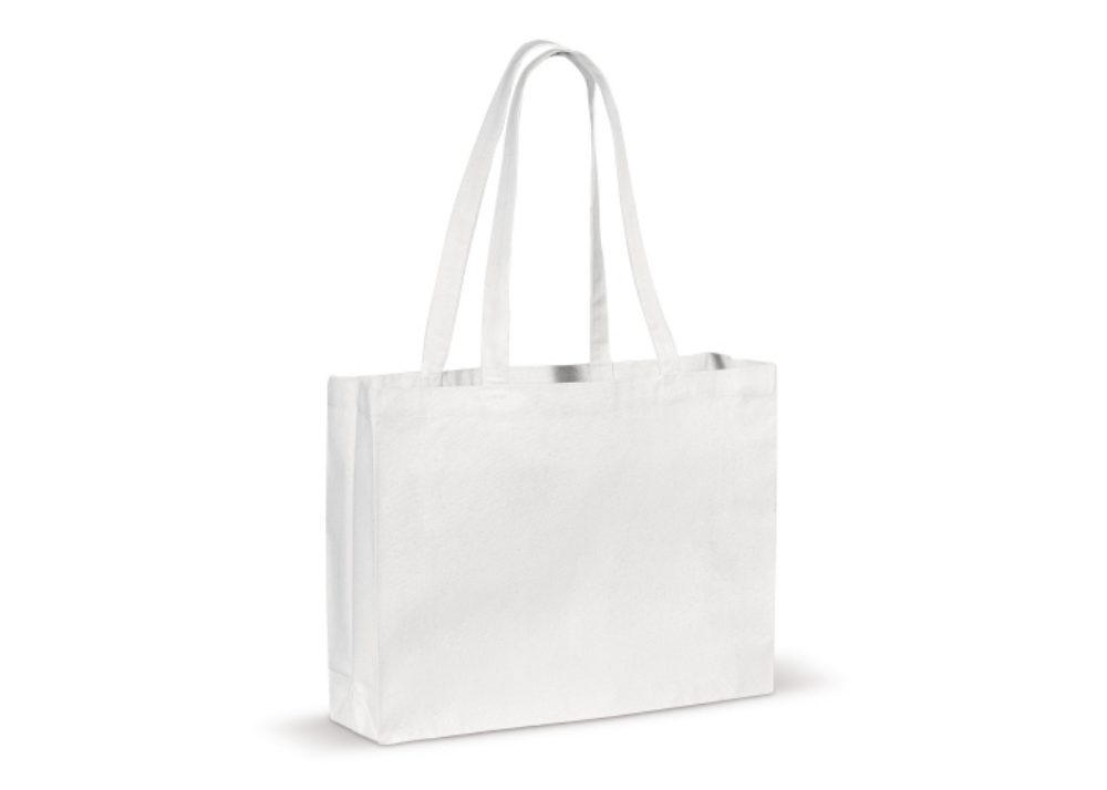 Classic Cotton Shoulder Bag with Gusset - Achiltibuie
