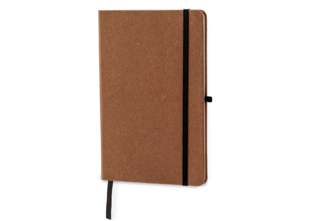 Recycled Leather Hardcover Notebook - Barbury Castle