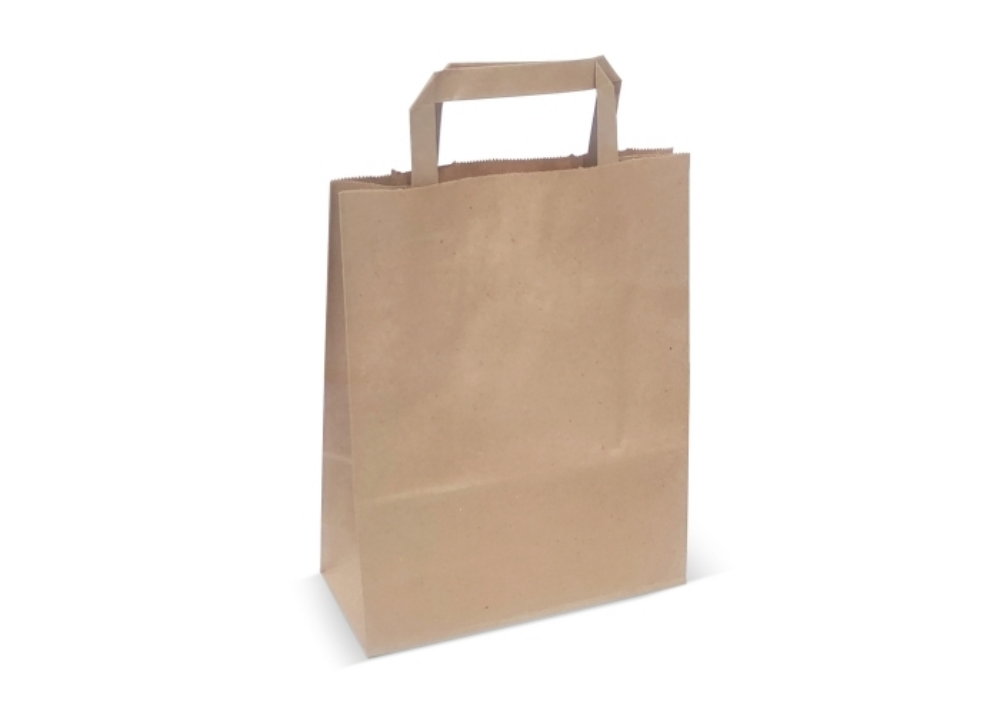 FSC Certified European Kraft Paper Bag with Paper Handles - Mexborough