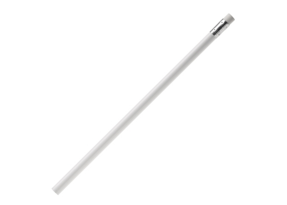 Round Unsharpened Pencil with Eraser - Llantwit Major