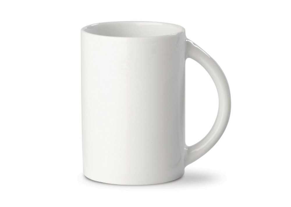 Elegant Porcelain White Mug - Desford
