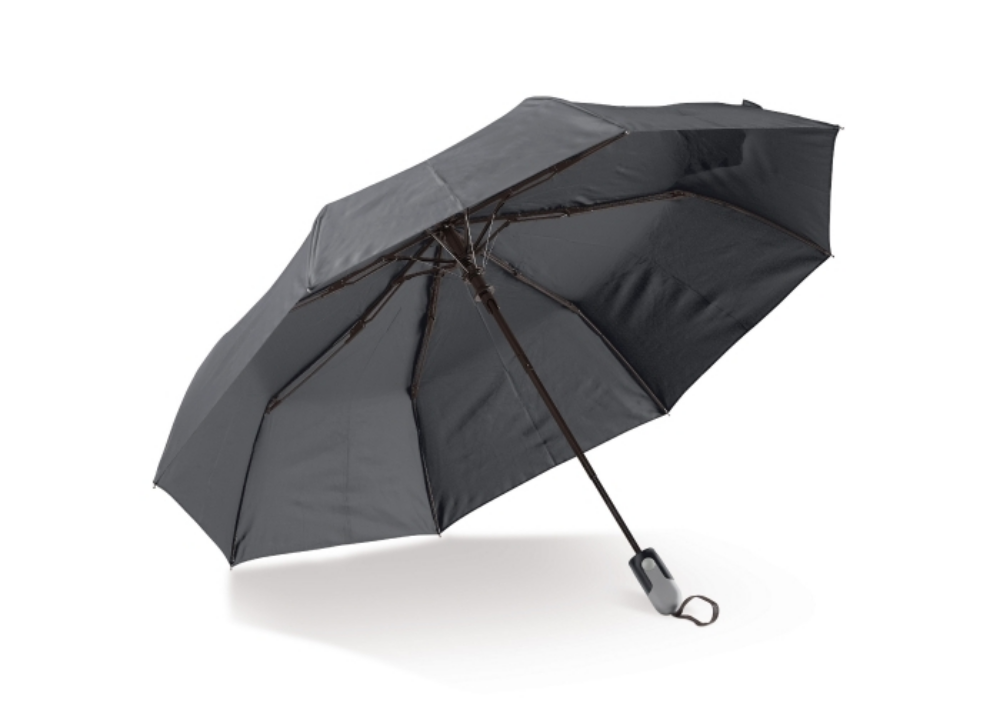 Durable Foldable Umbrella with Sleeve and Ergonomic Handle - Millington