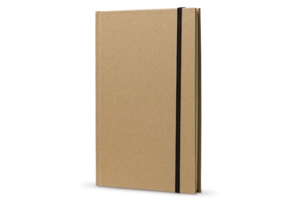 Quaderno formato A5 con cinturino elastico e pagine rigate - Villachiara