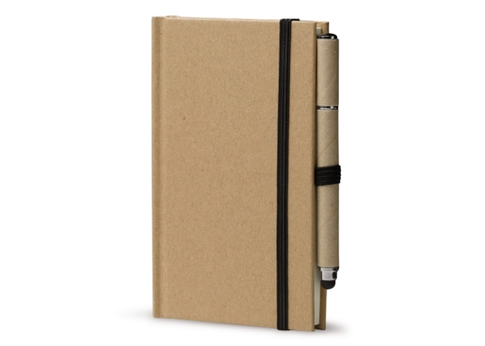 A6 Notebook with Cardboard Cover and Stylus Pen - Chelmsford