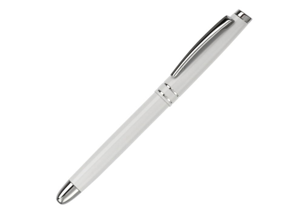 Aluminum Rollerball Pen with Two Stripes - Arne