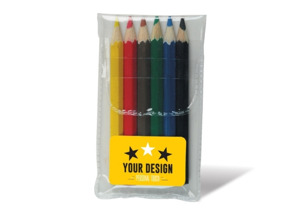 Color Pencil Set in Clear Case - Cawston
